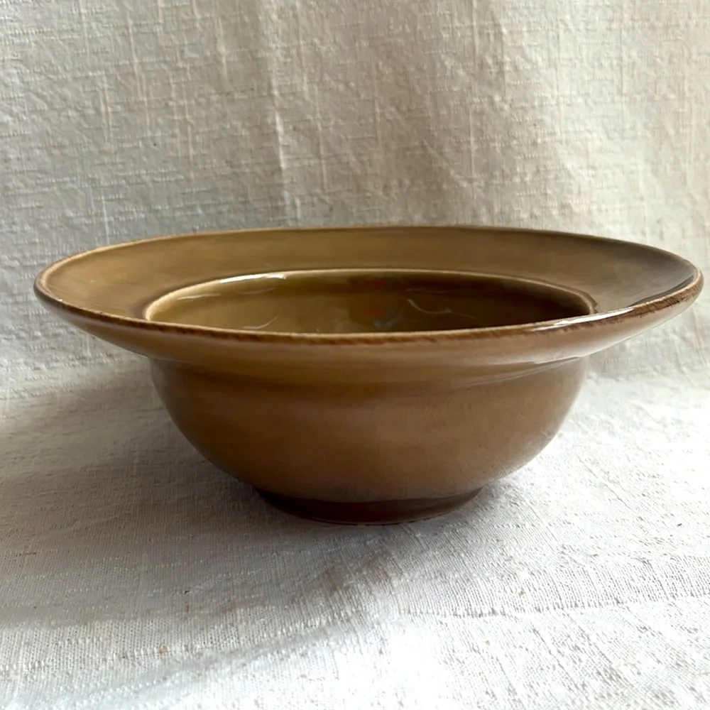 3 Pottery Barn handcrafted soup / cereal bowls